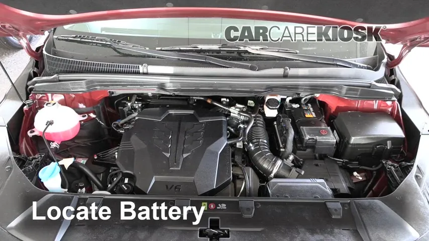 2022 Kia Carnival SX 3.5L V6 Batterie Changement
